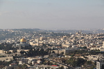 Jerusalemin vanhakaupunki nhtyn Scopusvuorelta eli Thystmisen vuorelta