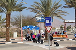 Ensimmisen pivn siirryimme Aravan raja-aseman kautta Israelista Jordaniaan. 
