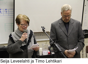 Seija Leveelahti ja Timo Lehtikari