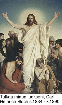 Tulkaa minun luokseni, Carl Heinrich Bloch s.1834 - k.1890