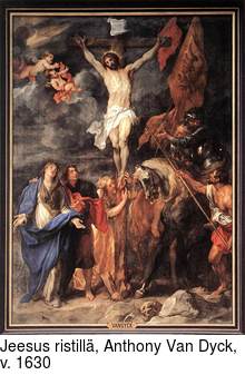 Jeesus ristill, Anthony Van Dyck, v. 1630
