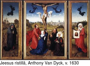 Jeesus ristill, Anthony Van Dyck, v. 1630
