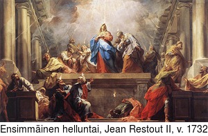 Ensimminen helluntai, Jean Restout II, v. 1732