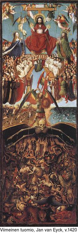 Viimeinen tuomio, Jan van Eyck, v.1420