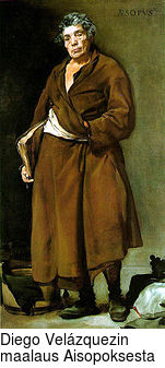 Diego Velzquezin maalaus Aisopoksesta
