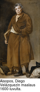 Aisopos, Diego Velzquezin maalaus 1600-luvulta.