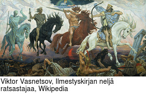 Viktor Vasnetsov, Ilmestyskirjan nelj  ratsastajaa, Wikipedia