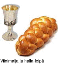 Viinimalja ja halla-leip