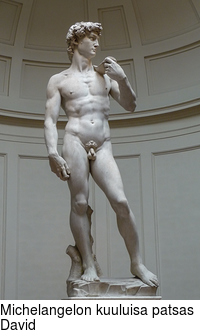 Michelangelon kuuluisa patsas David