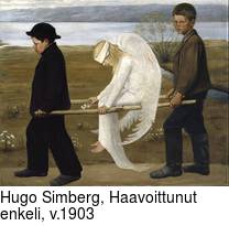 Hugo Simberg, Haavoittunut enkeli, v.1903