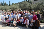 Mainio ryhmmme kuvattiin Getsemanessa Kaikkien kansojen kirkon terassilla.