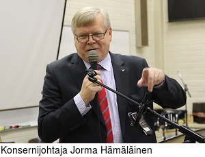 Konsernijohtaja Jorma Hmlinen