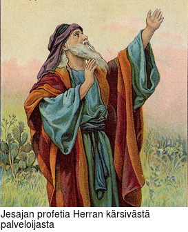 Jesajan profetia Herran krsivst palveloijasta