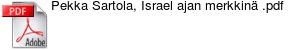 Pekka Sartola, Israel ajan merkkin .pdf