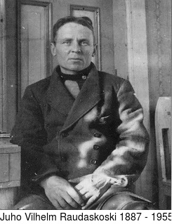 Juho Vilhelm Raudaskoski 1887 - 1955