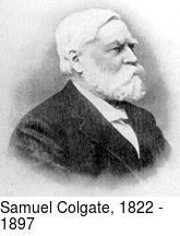 Samuel Colgate, 1822 - 1897