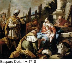 Gaspare Diziani v. 1718