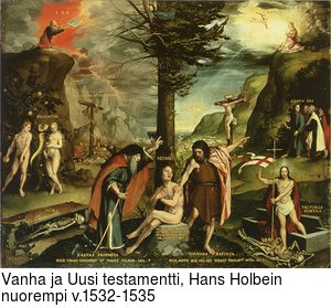 Vanha ja Uusi testamentti, Hans Holbein nuorempi v.1532-1535